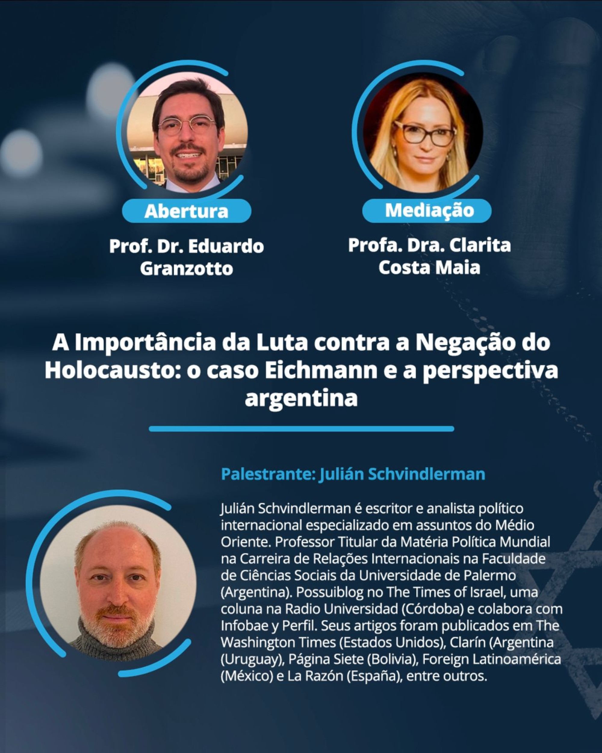 Evento online avalia o ensino do Holocausto no Brasil - Fundada em 1948, a CONIB – Confederação Israelita do Brasil é o órgão de representação e coordenação política da comunidade judaica brasileira. 