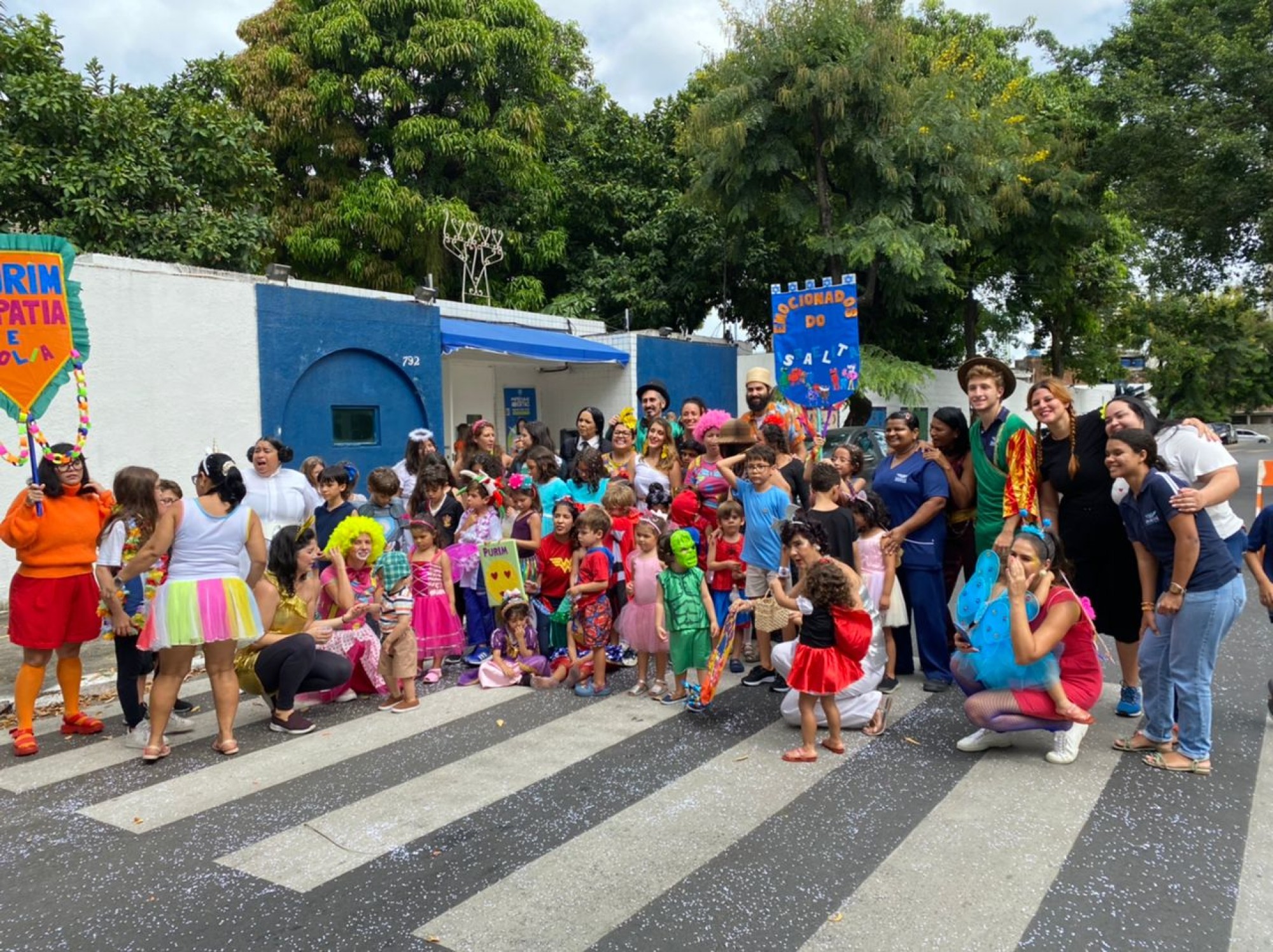 Federadas reúnem adultos e crianças para celebrar a Festa de Purim - Fundada em 1948, a CONIB – Confederação Israelita do Brasil é o órgão de representação e coordenação política da comunidade judaica brasileira. 