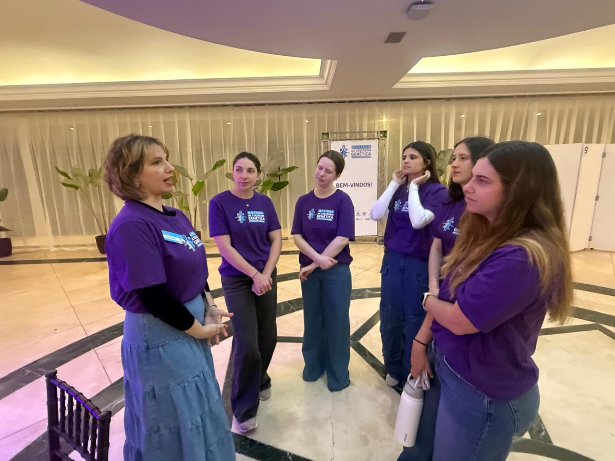 Mutirão de Testagem Genética reúne mais de 200 jovens na Hebraica SP e reforça a importância da prevenção de doenças raras  - Fundada em 1948, a CONIB – Confederação Israelita do Brasil é o órgão de representação e coordenação política da comunidade judaica brasileira. 