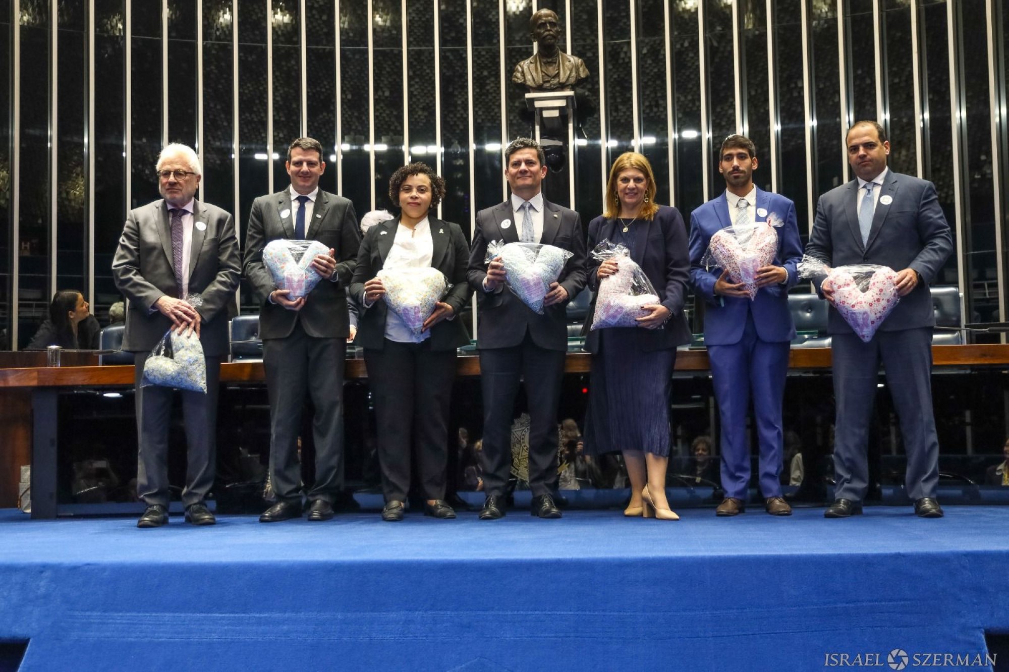 Em evento no Senado, Sérgio Moro homenageia projeto Amigas do Coração, da ACIB Em evento no Senado, Sérgio Moro homenageia projeto Amigas do Coração, da ACIB - Fundada em 1948, a CONIB – Confederação Israelita do Brasil é o órgão de representação e coordenação política da comunidade judaica brasileira.