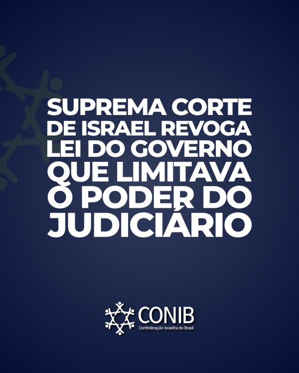 Mundo - Fundada em 1948, a CONIB – Confederação Israelita do Brasil é o órgão de representação e coordenação política da comunidade judaica brasileira. 