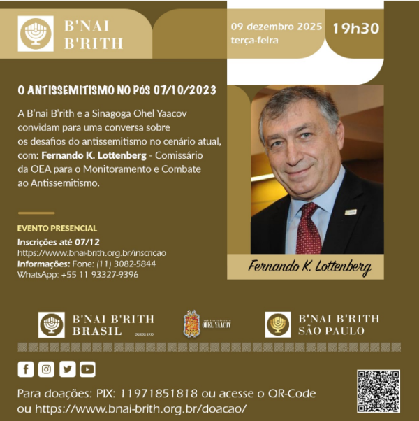 Agenda - Fundada em 1948, a CONIB &ndash; Confedera&ccedil;&atilde;o Israelita do Brasil &eacute; o &oacute;rg&atilde;o de representa&ccedil;&atilde;o e coordena&ccedil;&atilde;o pol&iacute;tica da comunidade judaica brasileira. 
