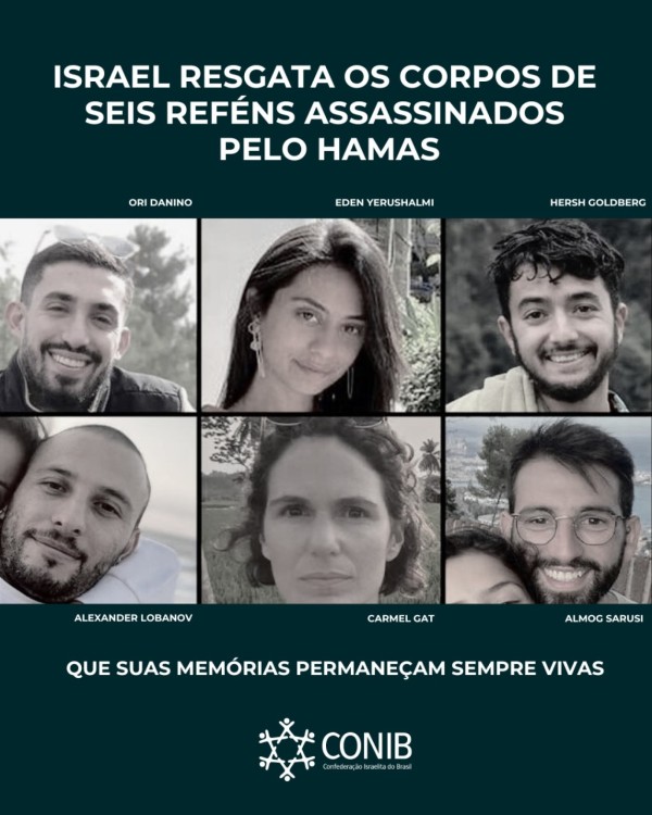 Mundo - Fundada em 1948, a CONIB – Confederação Israelita do Brasil é o órgão de representação e coordenação política da comunidade judaica brasileira. 