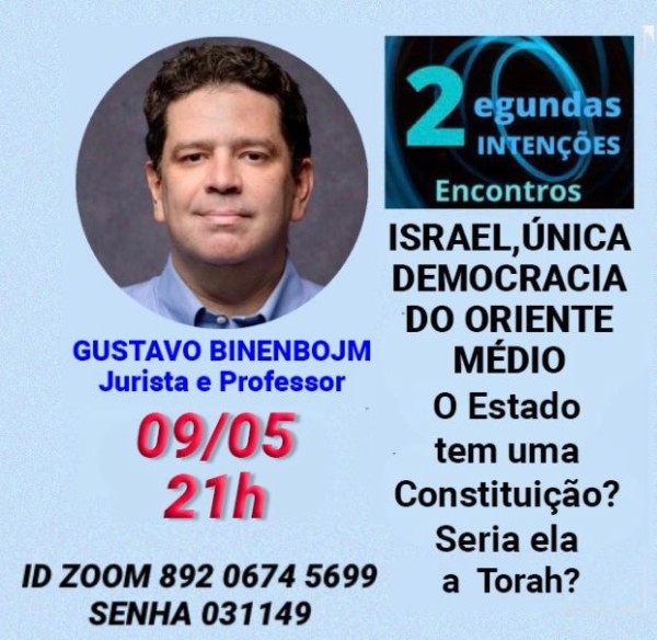 Agenda - Fundada em 1948, a CONIB – Confederação Israelita do Brasil é o órgão de representação e coordenação política da comunidade judaica brasileira. 